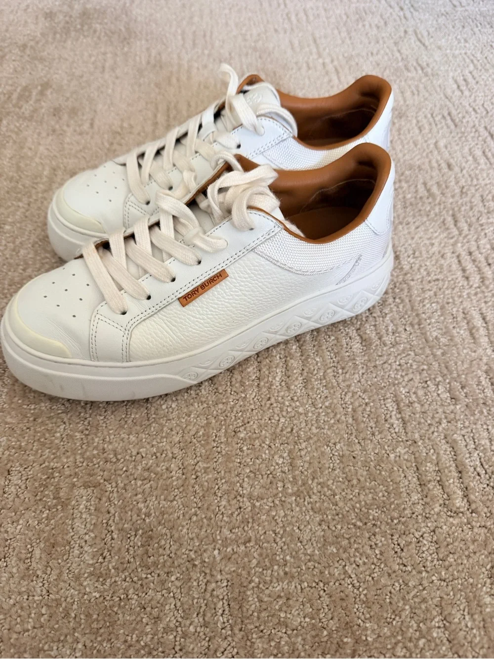 Tory Burch Lady Bug Sneaker (like new)